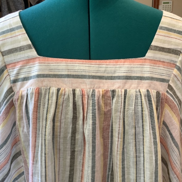 beachlunchlounge Multicolor Striped Top - Picture 3 of 3